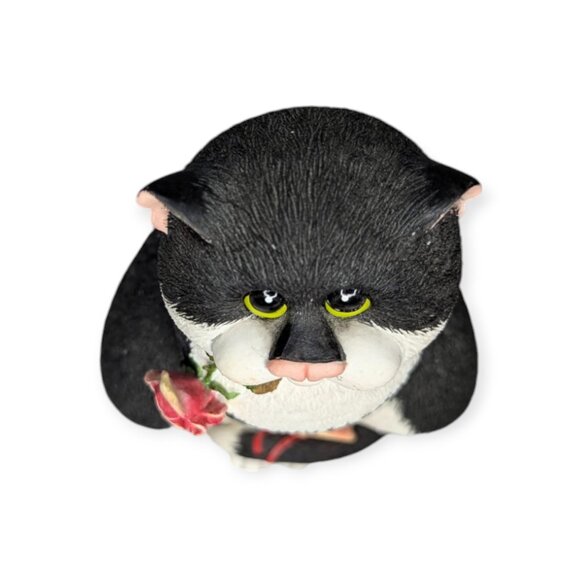 Enesco 2005 Comic & Curious Cats A6041 "With Love" Border Fine Arts Studio - Picture 10 of 11